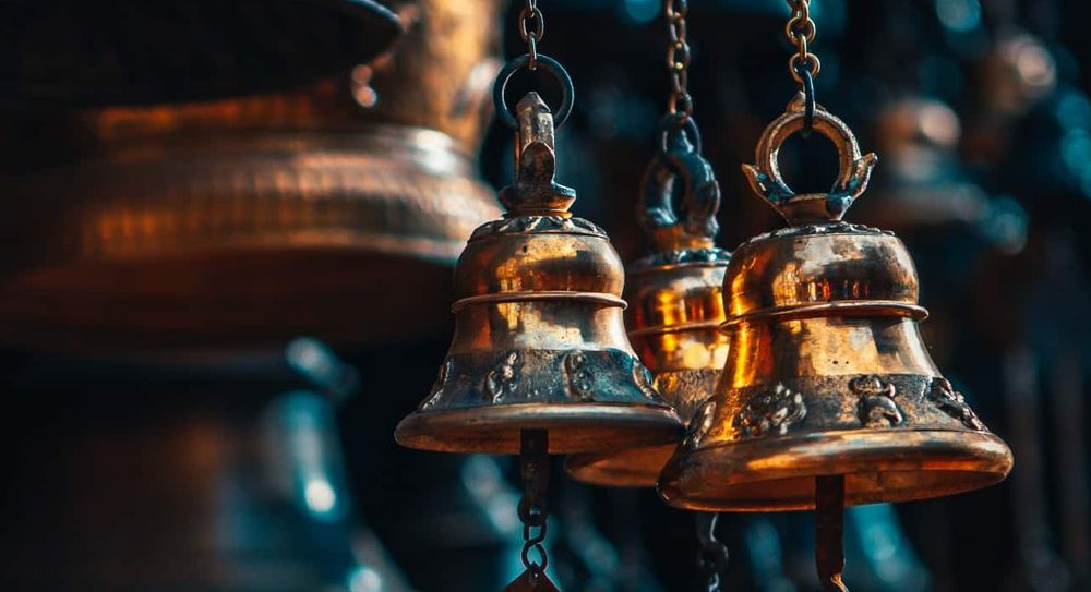 Buddhist Tibetan bells.