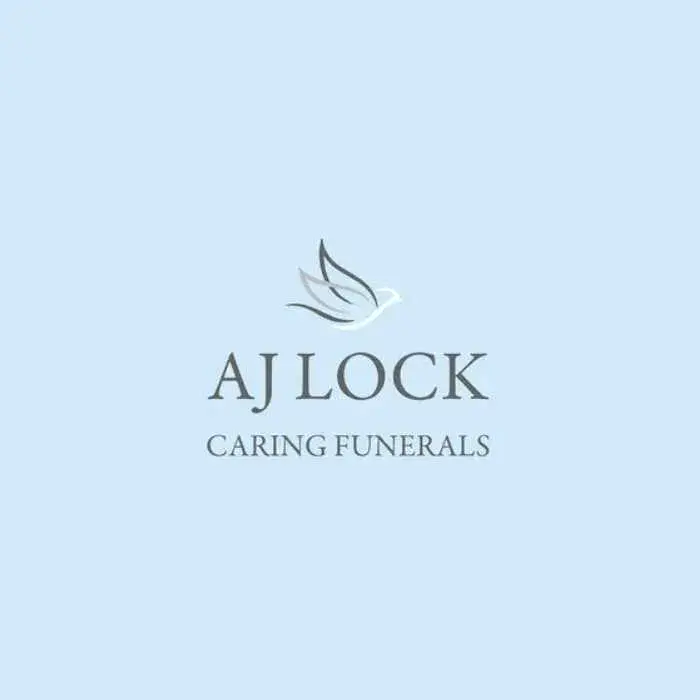 Logo for A J Lock funeral directors in Weston-super-Mare BS23 3LY