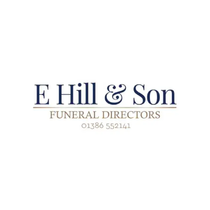 Logo for E Hill & Son funeral directors in Pershore WR10 1HZ