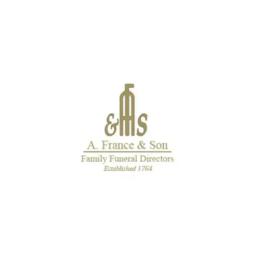 Logo for A France & Son funeral directors in Kings Cross N1 0SQ