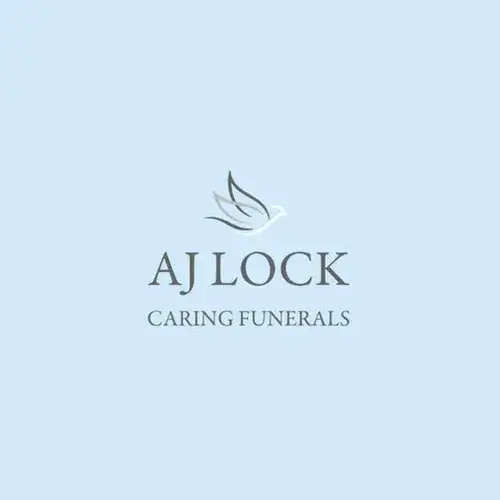 Logo for A J Lock funeral directors in Weston-super-Mare BS22 8SX