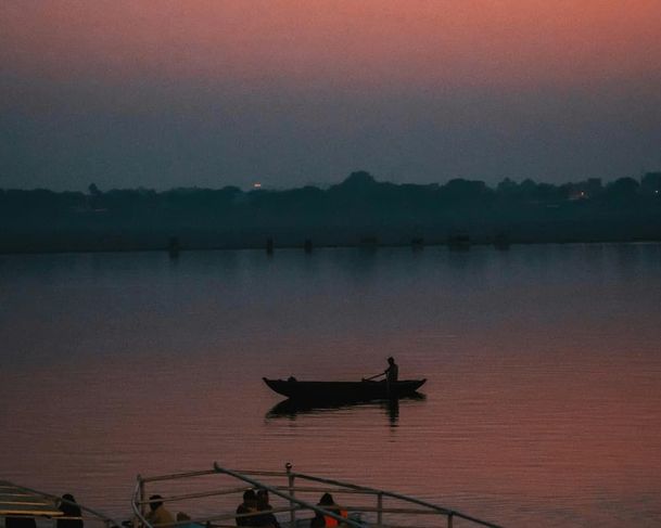 River Ganges sunset